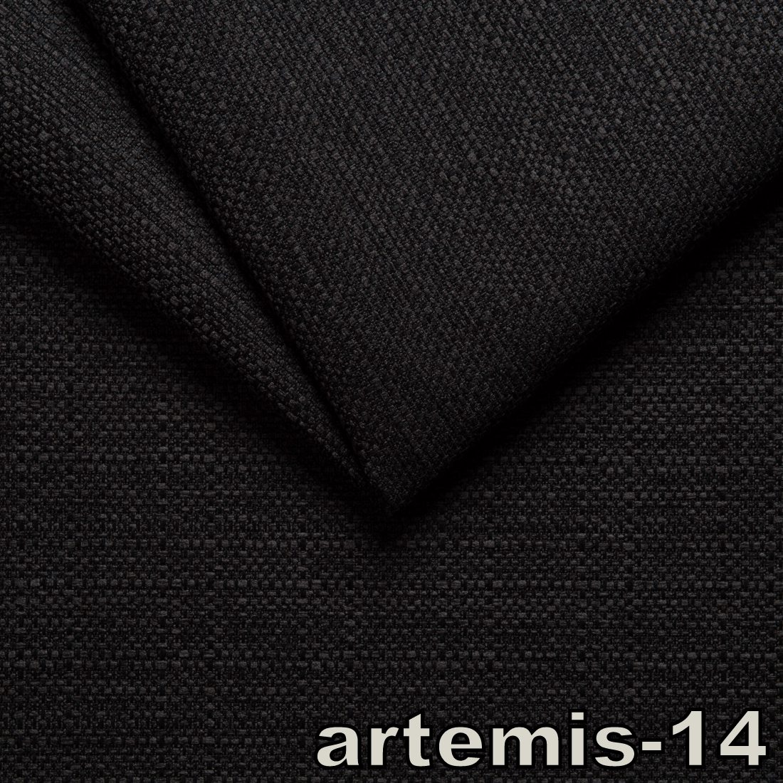 Artemis 14 Anthracite (Tissu Tweed pais 2 tons)