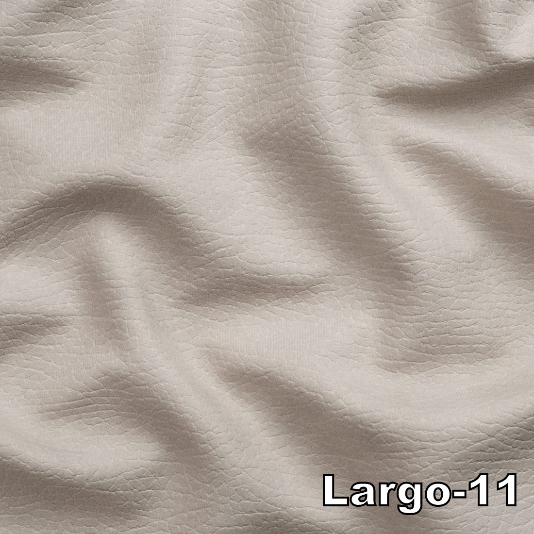 Largo 11 Light Grey (Tissu triple épaisseur effet cuir)