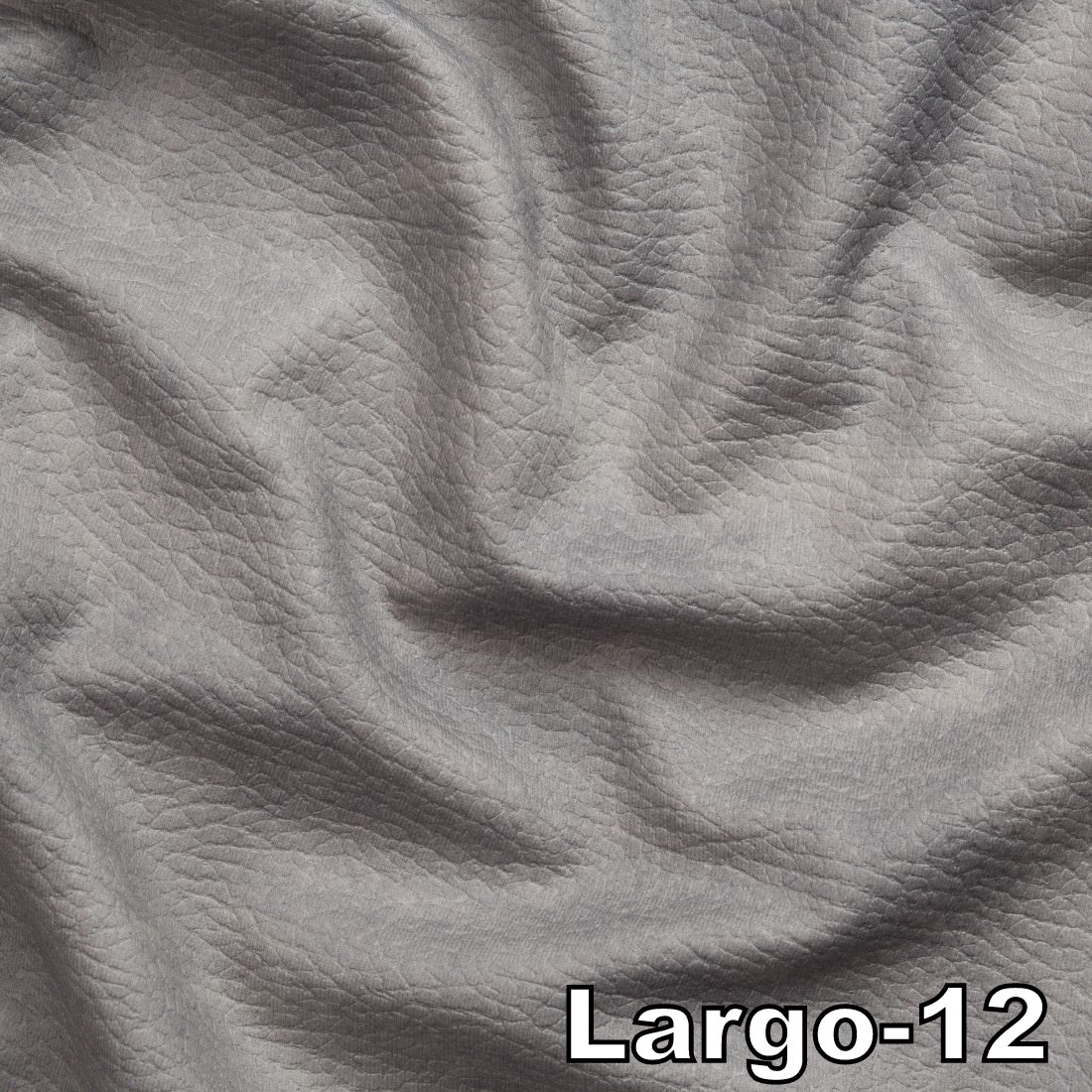 Largo 12 Cendre (Tissu triple épaisseur effet cuir)