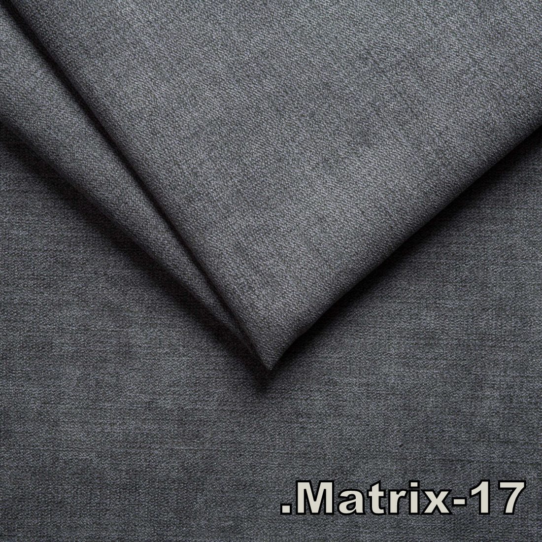 Matrix 17 Gris foncé (tissu effet velours)