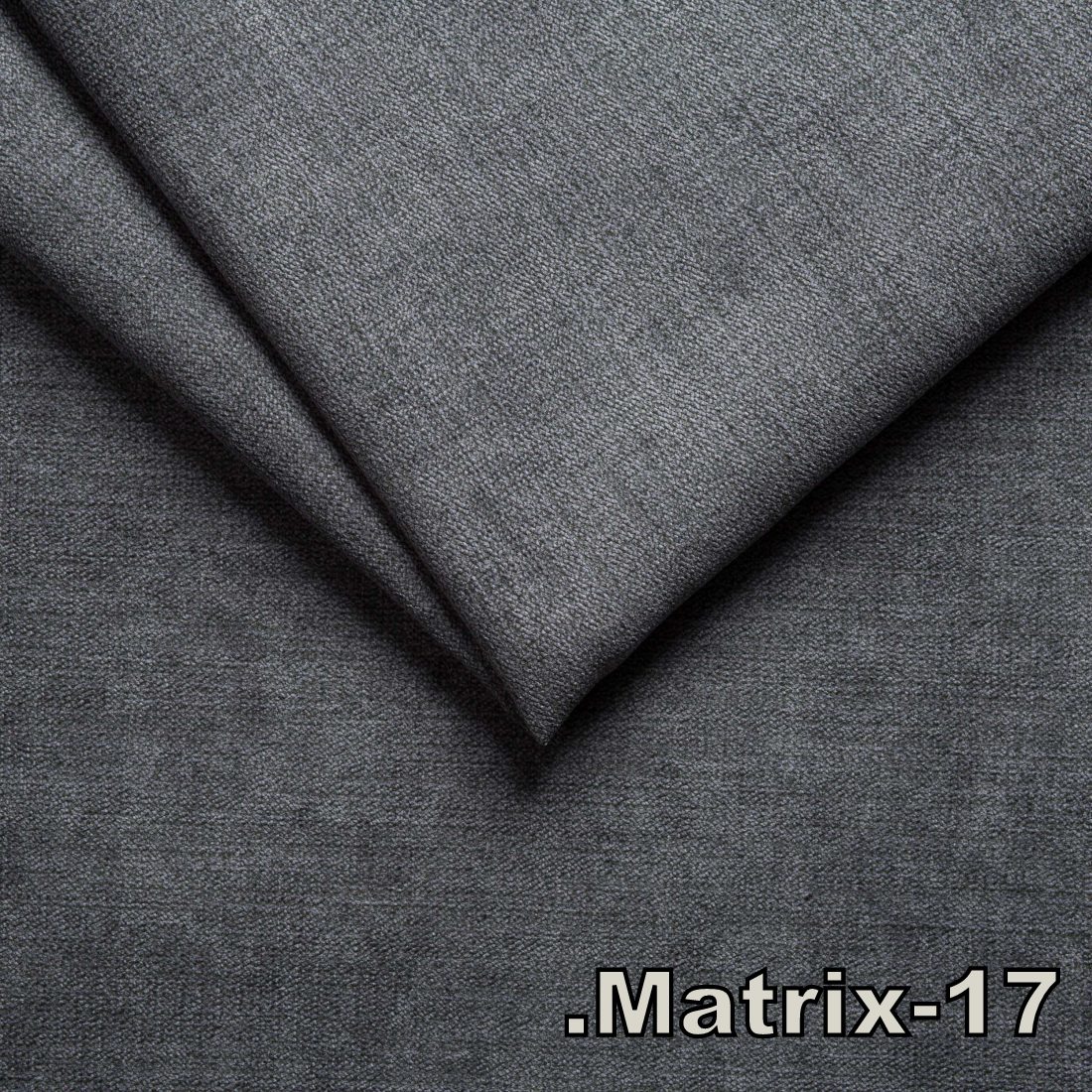 Matrix 17 Gris fonc (tissu effet velours)