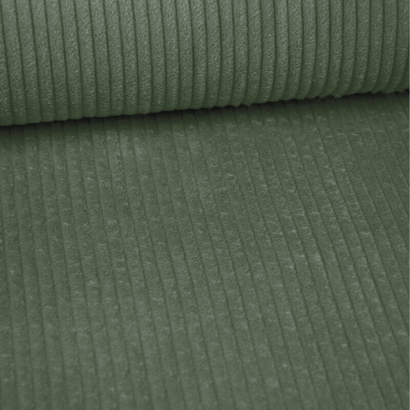 Velours cotel XD17 vert