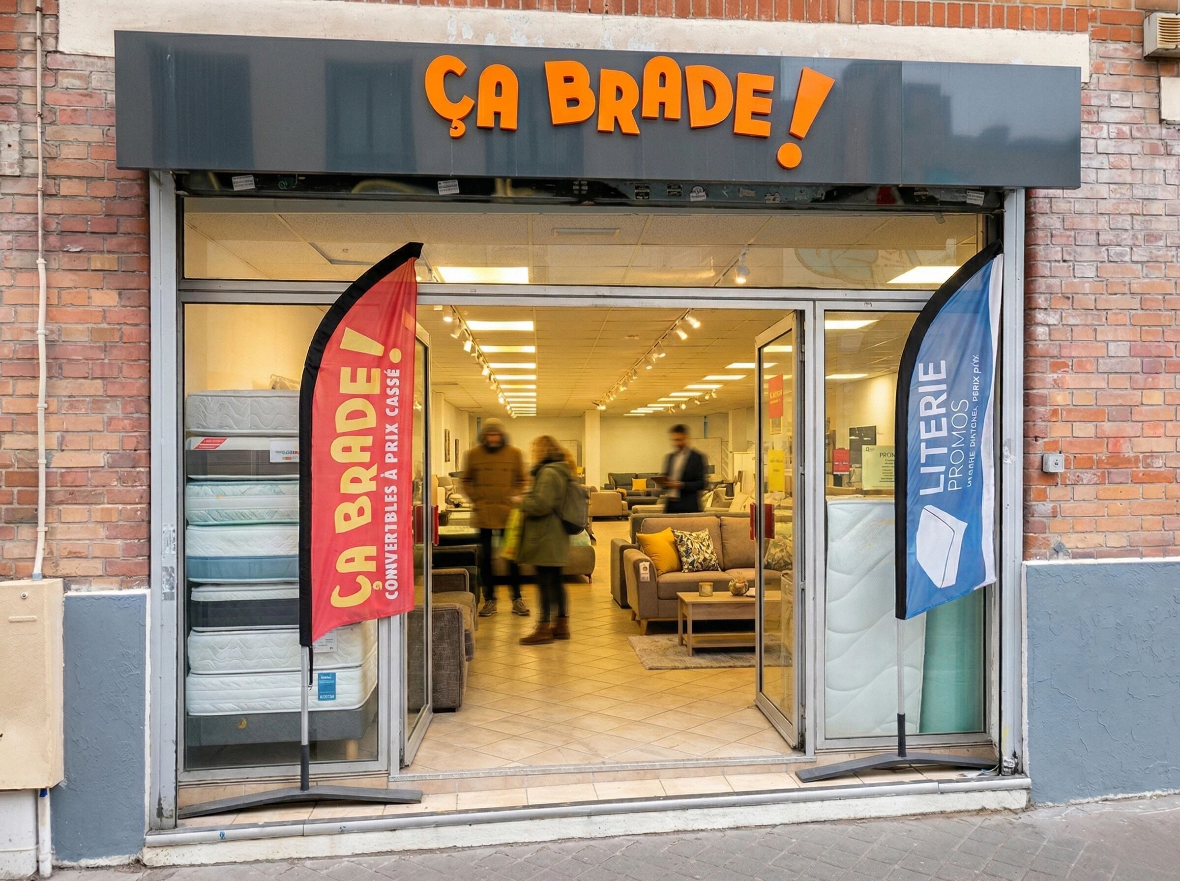 Ambiance showroom moderne pour la boutique Bastille