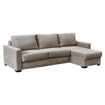 PARIS, Convertible Rapido d'angle, Revêtement Tissu Artemis ou Luna, Couchage Quotidien 100, 120, 140, 160cm