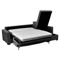 PARIS, Convertible Rapido d'angle, Revêtement Tissu Velours Tiffany, Couchage Quotidien 100, 120, 140, 160cm
