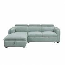 ALIX (7639)2p gigogne+meridienROCKET J316 COTELEBLEU (239*171*83/99cm