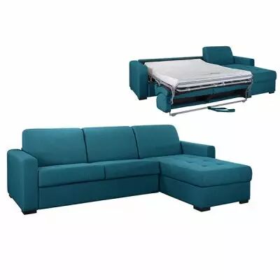 ANGELICA, Angle convertible,<br>Rev�tement Tissu Artemis ou Luna,<br>Pour couchage quotidien 140cm