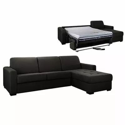 ANGELICA, Angle convertible,<br>Rev�tement Tissu Artemis ou Luna,<br>Pour couchage quotidien 140cm