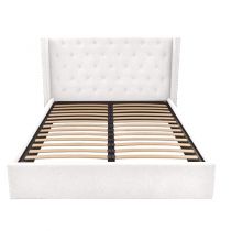 ARIANA, lit coffre, Revêtement Tissu, différentes dimensions de couchage