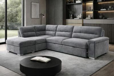 BAMAKO 2AP, Angle convertible gigogne gauche (304*221*105cm)