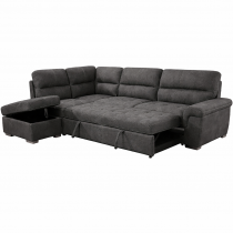 BAMAKO 2AP, Angle convertible gigogne gauche Tissu Belfast