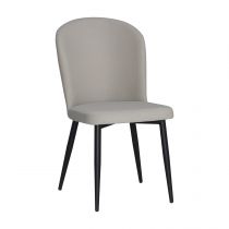 BARKA - Chaise de repas- velours ANKA