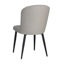 BARKA - Chaise de repas- velours ANKA