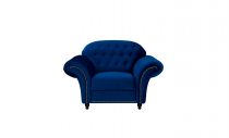 BESO, Fauteuil, revêtement velours Tiffany
