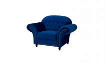 BESO, Fauteuil, revêtement velours Tiffany