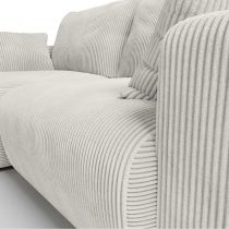 BOBO CL, Canapé convertible Gigogne grand angle reversible en velours cotelé