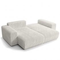 BOBO CL, Canapé convertible Gigogne grand angle reversible en velours cotelé