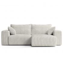 BOBO CL, Canapé convertible Gigogne grand angle reversible en velours cotelé