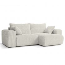 BOBO CL, Canapé convertible Gigogne grand angle reversible en velours cotelé