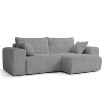 BOBO CL, Canapé convertible Gigogne grand angle reversible en velours cotelé