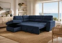 BOSTON, Grand angle droite convertible Gigogne en tissu double polyster Nabucco