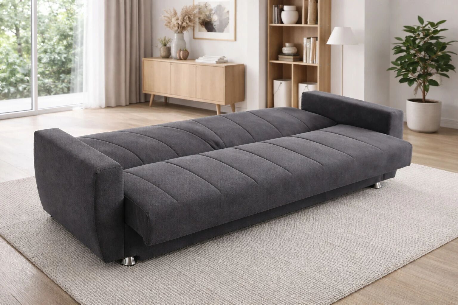 BRISTOL canap&eacute; clic-clac, rev&ecirc;tement tissu ENJOY