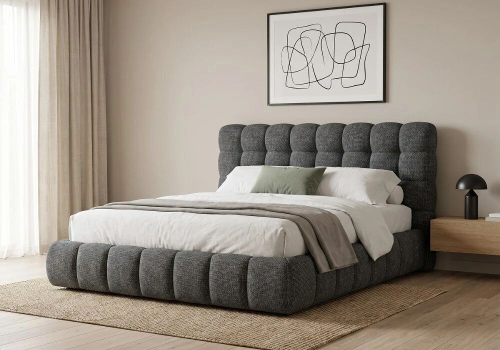 BUBBLE, Lit coffre avec sommier plein existe en plusieurs tailles de couchage. EN PR�COMMANDE. Arrivage 24 ao�t