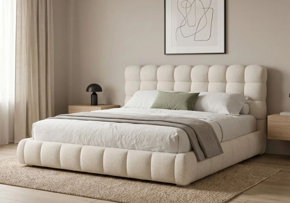 BUBBLE, Lit coffre avec sommier plein existe en plusieurs tailles de couchage. EN PR&Eacute;COMMANDE. Arrivage 24 ao&ucirc;t