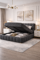 BUBBLE, Lit coffre avec sommier plein existe en plusieurs tailles de couchage et couleurs. PRECOMMANDE ARRIVE VERS LE 30 JANVIER