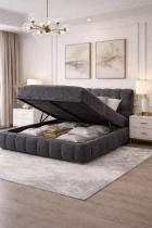 BUBBLE, Lit coffre avec sommier plein existe en plusieurs tailles de couchage et couleurs. PRECOMMANDE ARRIVE VERS LE 30 JANVIER