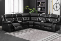 CAIRO, Canapé Relax electrique 5/6 places en simili renforcé