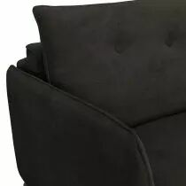 Canap&eacute; convertible STAR usage quotidien, syst&egrave;me rapid\'lit (dit rapido) couchage 120cm en tissu chin&eacute; TIFFANY