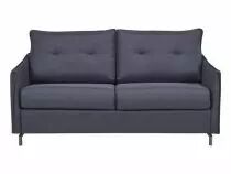 Canap&eacute; convertible STAR usage quotidien, syst&egrave;me rapid\'lit (dit rapido) couchage 120cm en tissu TIFFANY