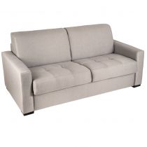 CAPITO, Canapé convertible Rapido, couchage 140 cm en tissu Artemis