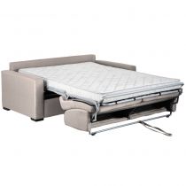 CAPITO, Canapé convertible Rapido, couchage 140 cm en tissu Artemis