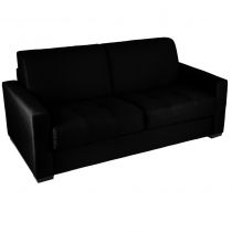 CAPITO, Canapé convertible Rapido, couchage 140 cm en velours Tiffany