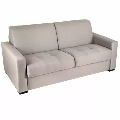 CAPITO, Canap� convertible Rapido, couchage 140 cm en velours Tiffany