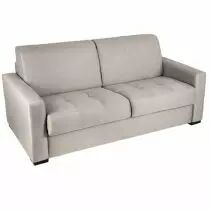 CAPITO, Canap&eacute; convertible Rapido, couchage 140 cm en velours Tiffany