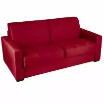 CAPITO, Canap&eacute; convertible Rapido, couchage 140 cm en velours Tiffany