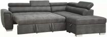CAPRI-MINI(KF7019) DROIT SofaBed-AC01 GRIS SURPIQURE(L241*P206*H73cm
