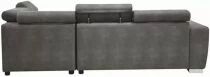 CAPRI-MINI(KF7019) DROIT SofaBed-AC01 GRIS SURPIQURE(L241*P206*H73cm
