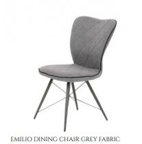 CHAISE EMILIO Chaise (62 x 48 x 92cm) GRIS