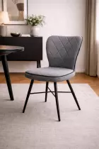 CHAISE EMILIO Chaise (62 x 48 x 92cm) GRIS