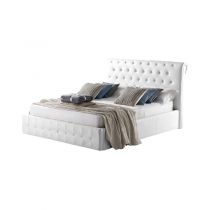 CHERRY, Lit coffre existe en plusieurs dimensions en PU, avec option matelas Aloe Vera 18cm
