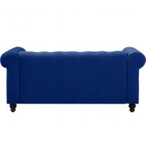 CHESTERFIELD, Canapé 2 places  en velours