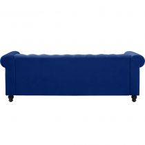 CHESTERFIELD, Canapé 3 places  en velours