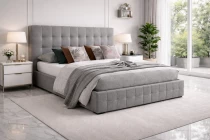 CITY2, Lit coffre existe en plusieurs tailles de couchage et rev&ecirc;tements. Vendu sans matelas