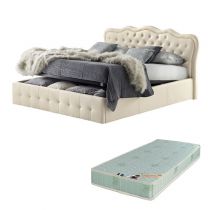 CLASSICAL,  Lit coffre existe en plusieurs dimensions en PU, avec option matelas Aloe Vera 18cm
