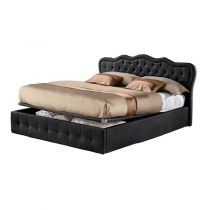 CLASSICAL, Lit coffre existe en plusieurs dimensions en tissu, avec option matelas Aloe Vera 18cm