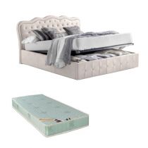 CLASSICAL, Lit coffre existe en plusieurs tailles de couchage : 120/140x190cm 160/180x200cm en Velours